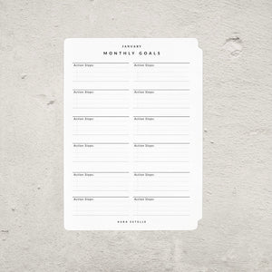 Goals Tip-In (A5 & B6) | Magnet Planner