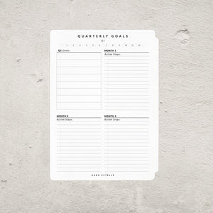 Goals Tip-In (A5 & B6) | Magnet Planner