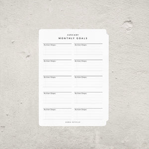 Goals Tip-In (A5 & B6) | Magnet Planner