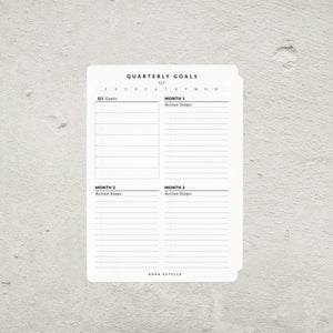 Goals Tip-In (A5 & B6) | Magnet Planner