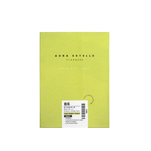 B6 Classic Weekly Horizontal | Undated | Tomoe River Paper