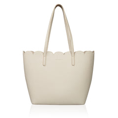 Aura Estelle Cloud Tote bare beige front product shot
