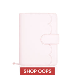 Aura Estelle Oops Airy B6 Planner Cover camelia closed cover