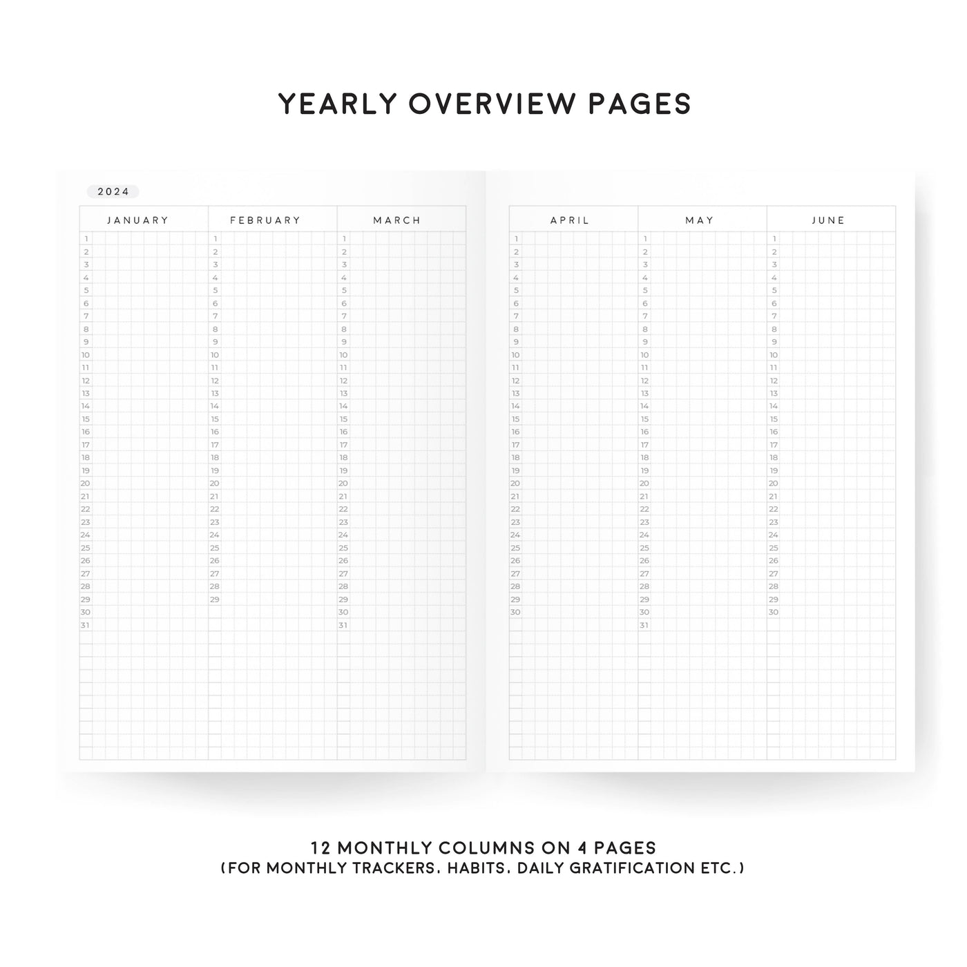 B6 Weekly Essential Planners | 2024 Dated Tomoe River Paper