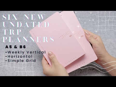 A5 Complete Weekly Vertical Planner | Undated | Tomoe River Paper