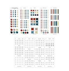 Retro Sticker Set