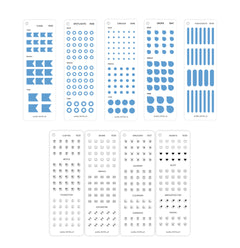 Dusty Blue Sticker Set