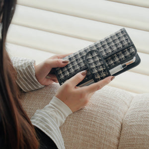 Tweed Planner Cover Weeks - Houndstooth
