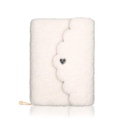 Shearling Planner Cover B6 - Cream White