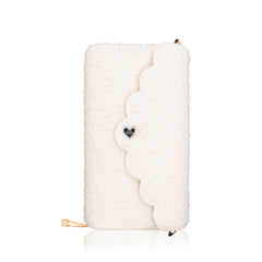 Shearling Planner Cover Weeks - Cream White