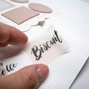 Biscuit Post-it Notes Stickers 1526