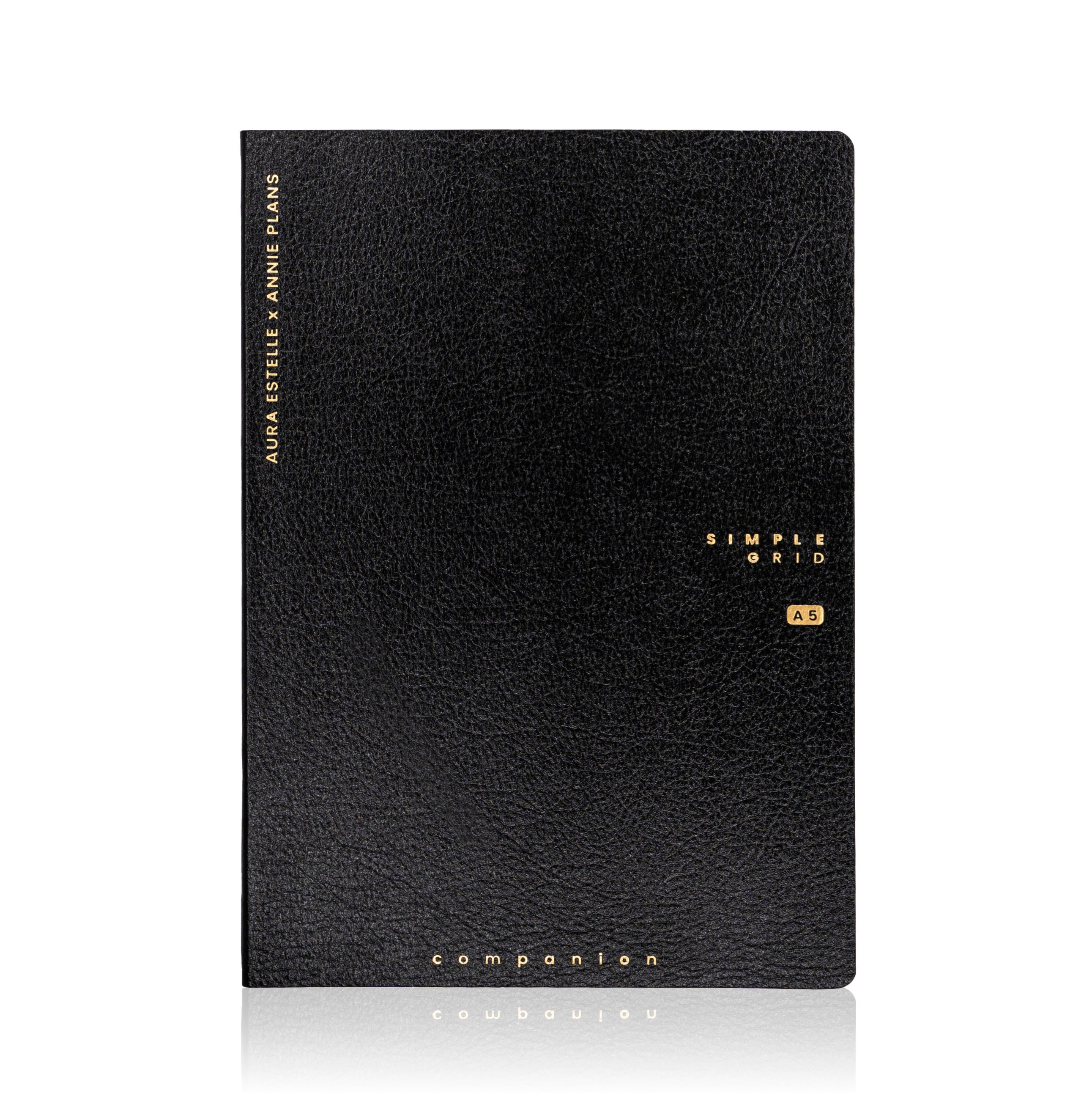 Simple Grid Companion Notebook A5
