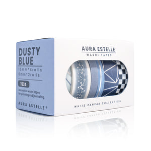 Dusty Blue Washi Box 1534