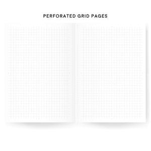 Simple Grid Companion Notebook A5