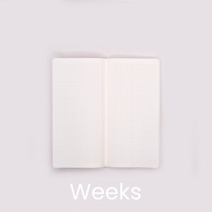 Simple Grid Companion Notebook Weeks
