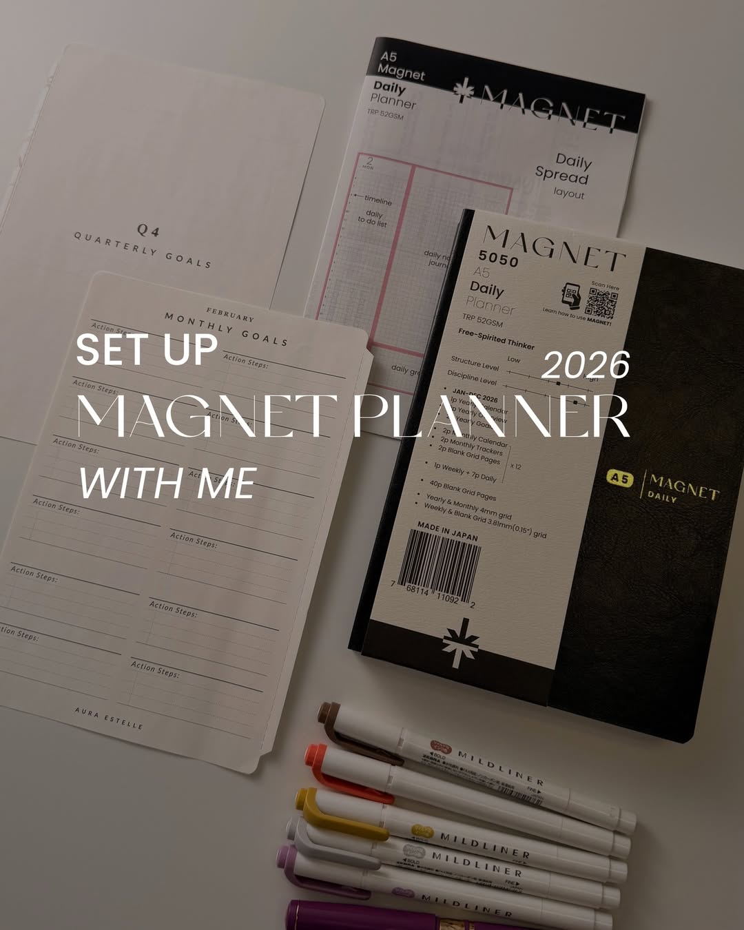 Set up the 2026 MAGNET Planner with me