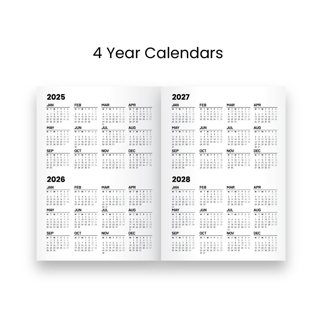 A5 The 365 | Monthly-Daily | 2025