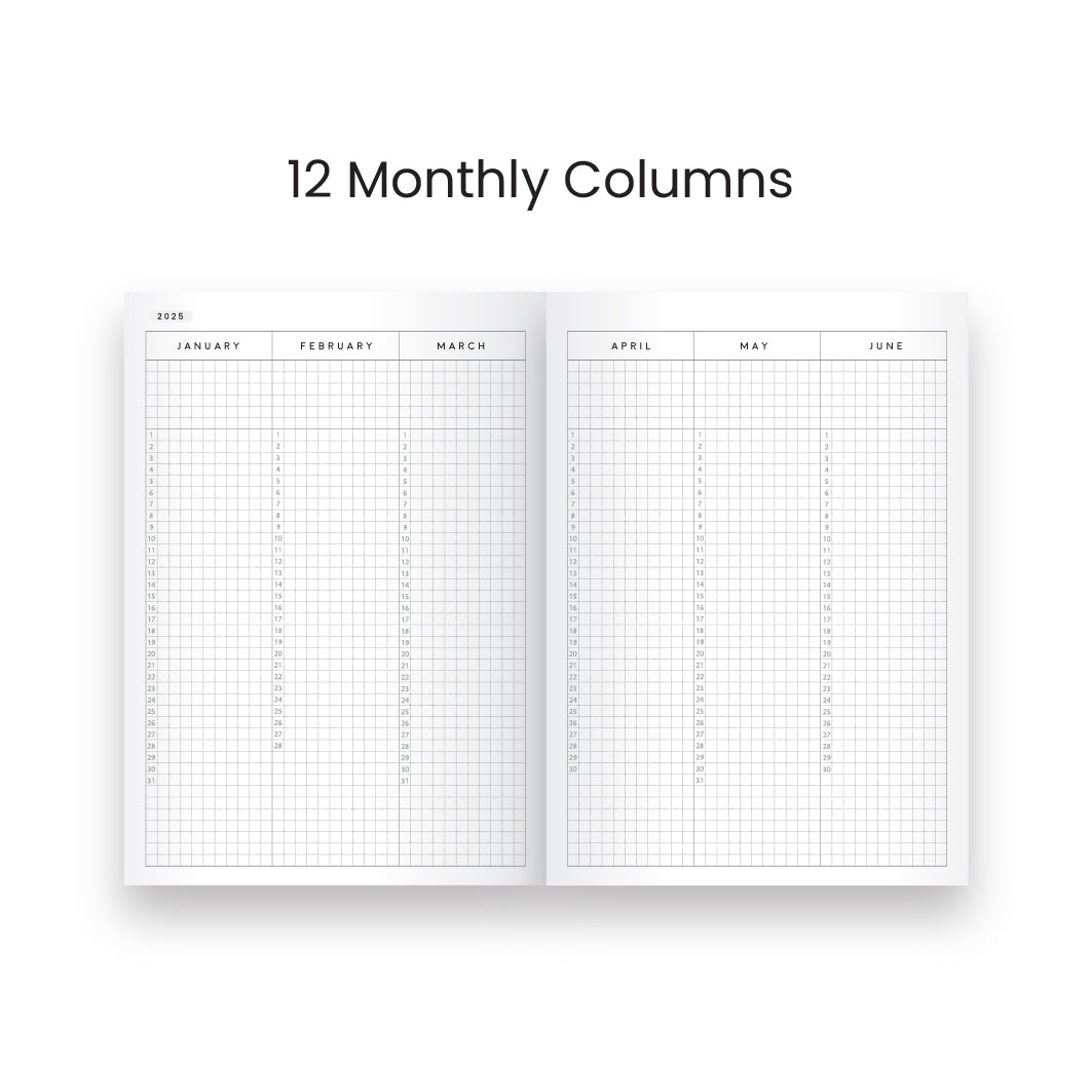 A5 The 365 | Monthly-Daily | 2025