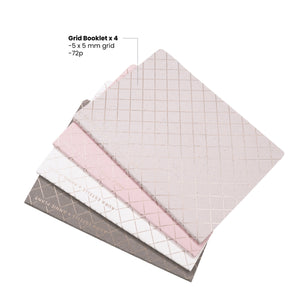 Passport Grid Insert Bundle | 4 Booklets