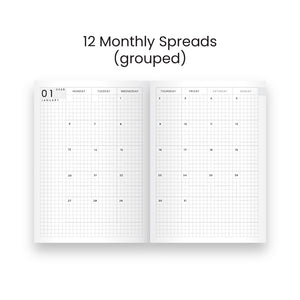 A5 The 365 | Monthly-Daily | 2025