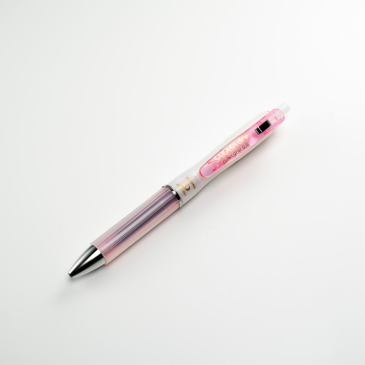 Zebra Sarasa Dry Airfit Grip Gel Pen Black Ink 0.5/0.4mm - Japan Only Edition