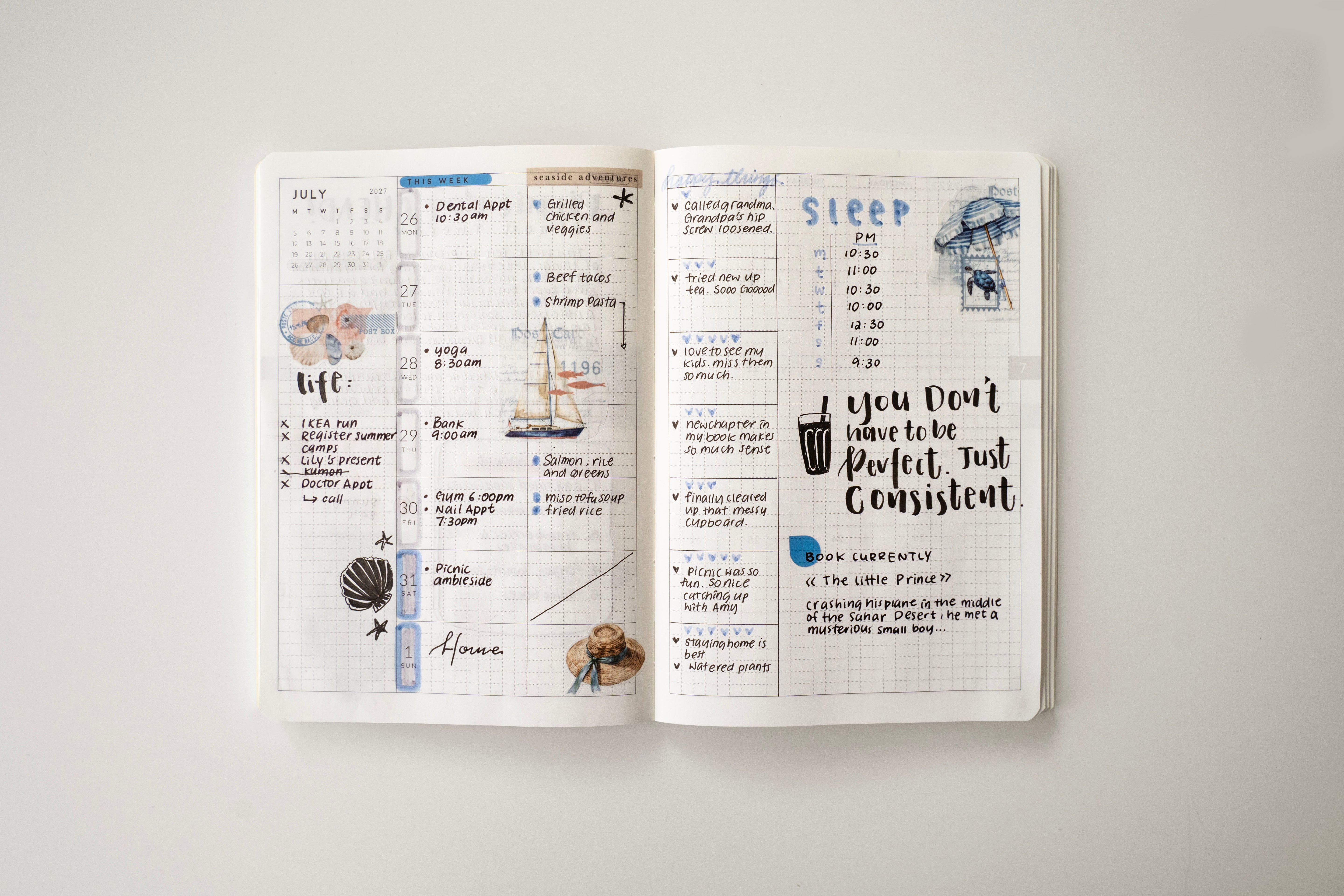 2027 Weekly Horizontal A5 | Magnet Planner