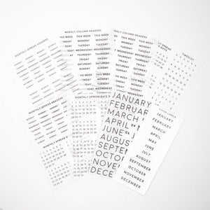 Passport Weekly Vertical 1.5" Insert Bundle | 4 Booklets