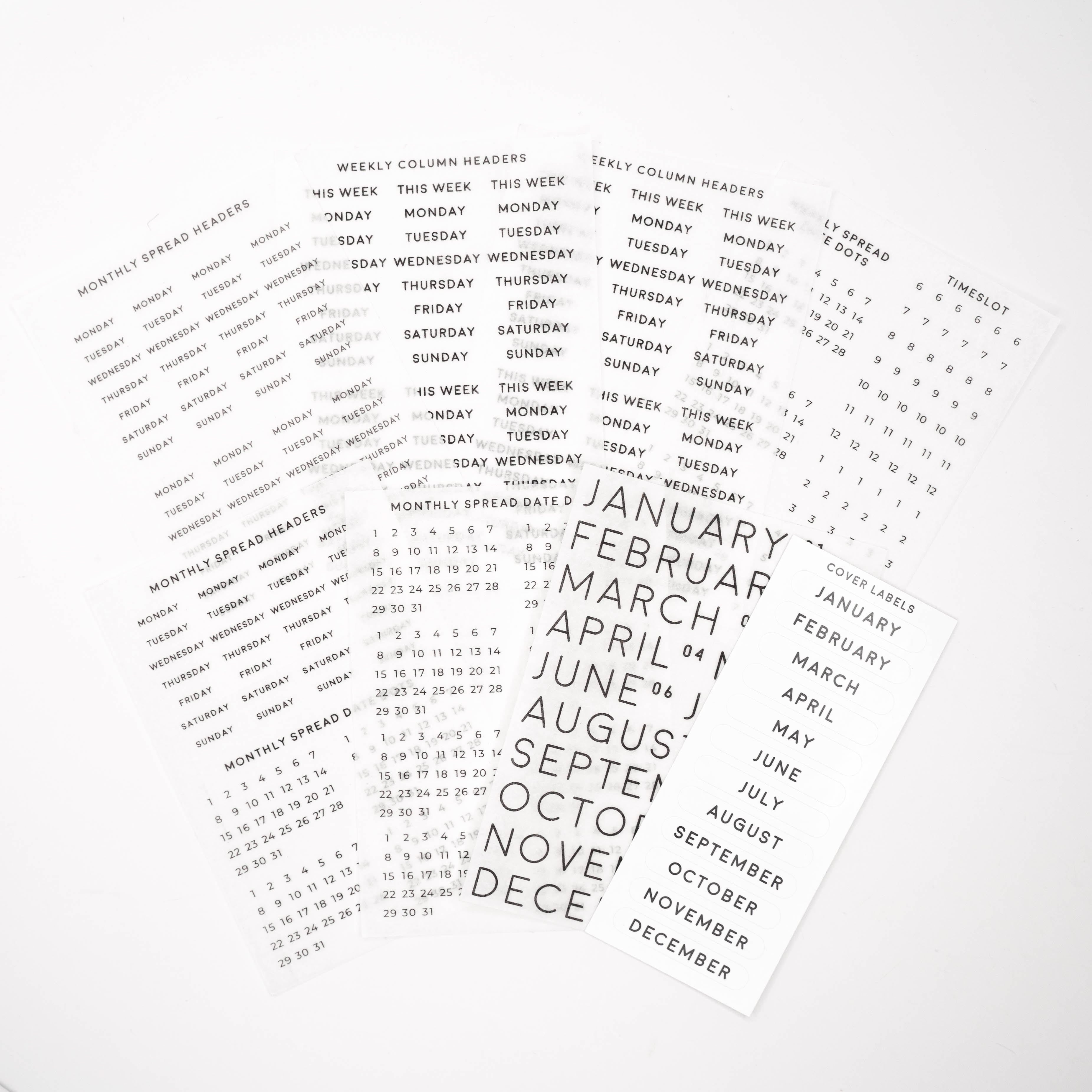 Passport Weekly Vertical 1.5" Insert Bundle | 4 Booklets