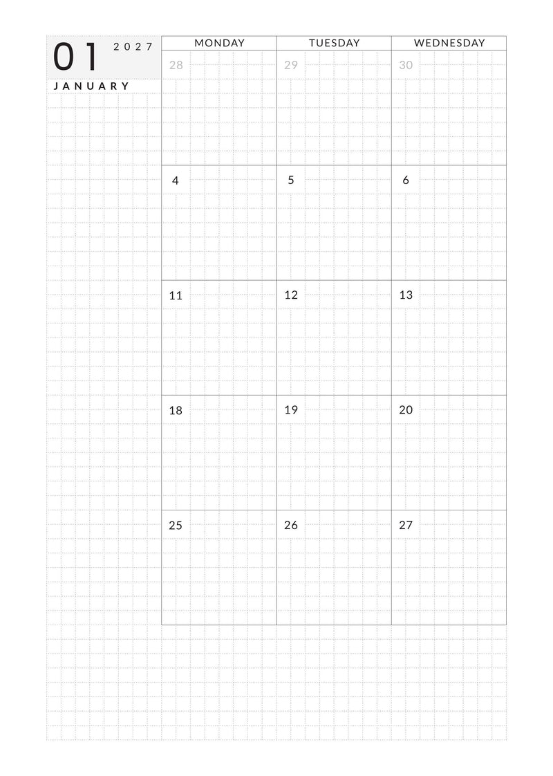 2027 Daily A5 | Magnet Planner page 8