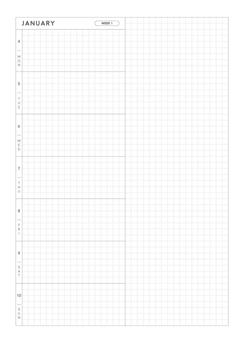 2027 Daily A5 | Magnet Planner page 22