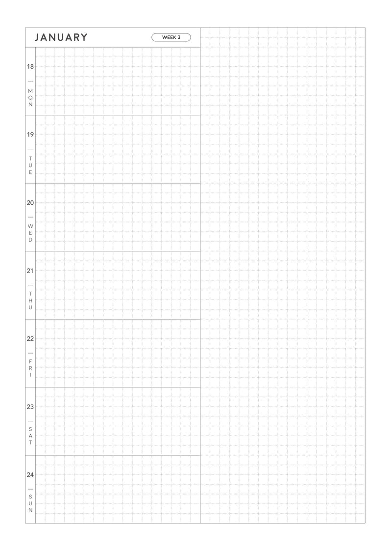 2027 Daily A5 | Magnet Planner page 38