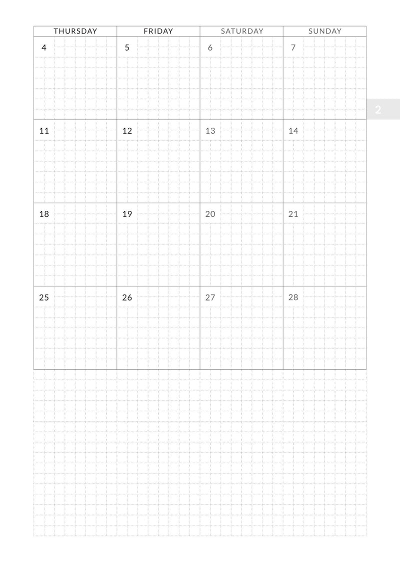 2027 Weekly Horizontal A5 | Magnet Planner page 25