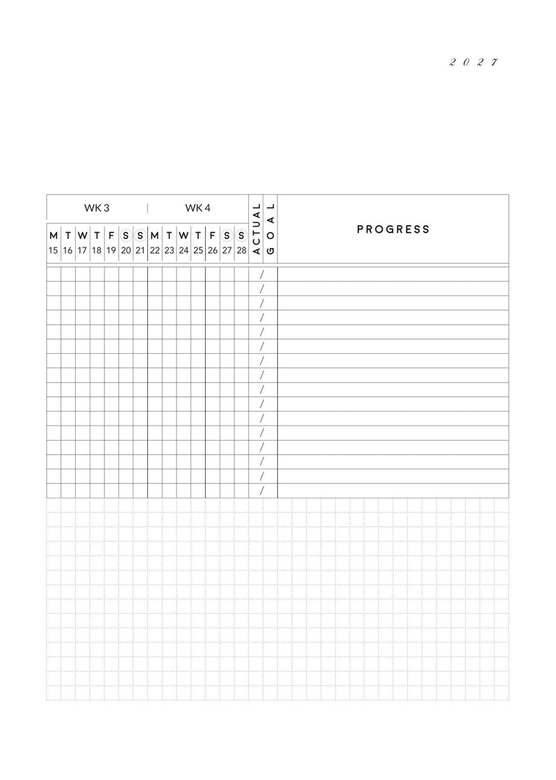 2027 Weekly Horizontal A5 | Magnet Planner page 27