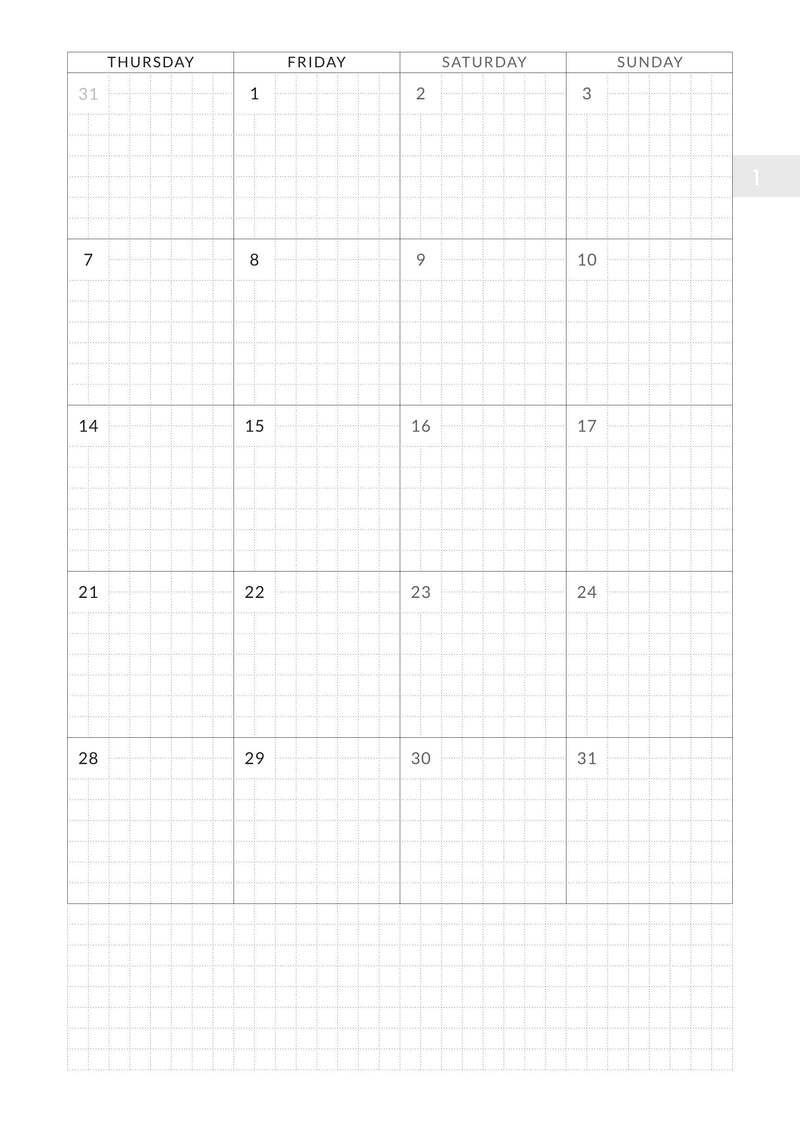 2027 A5 Weekly Vertical | Magnet Planner page 9