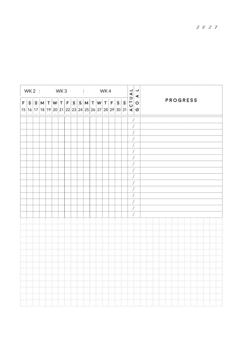 2027 A5 Weekly Vertical | Magnet Planner page 11