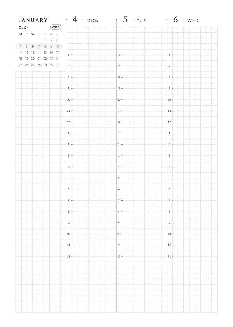 2027 A5 Weekly Vertical | Magnet Planner page 18