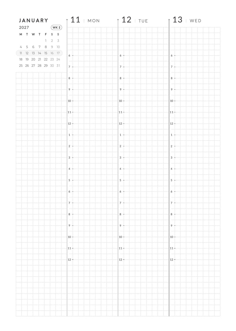2027 A5 Weekly Vertical | Magnet Planner page 22