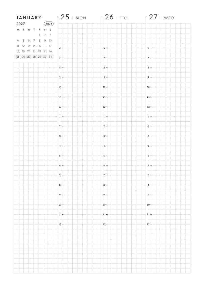 2027 A5 Weekly Vertical | Magnet Planner page 30