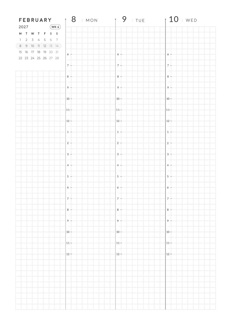 2027 A5 Weekly Vertical | Magnet Planner page 44