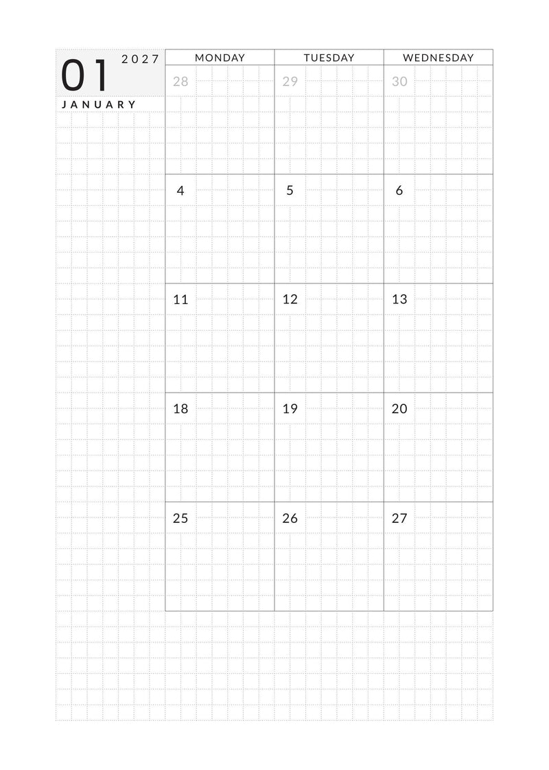 2027 Daily B6 | Magnet Planner page 8