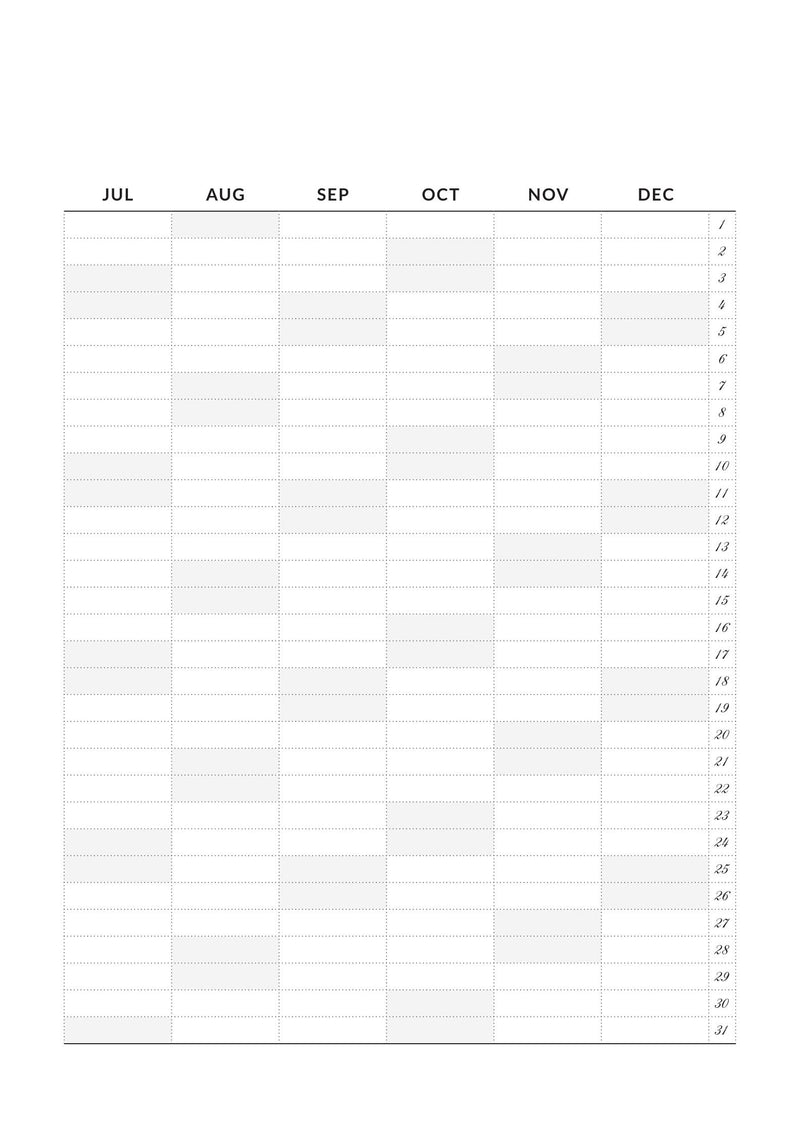 2027 Weekly Horizontal B6 | Magnet Planner page 5