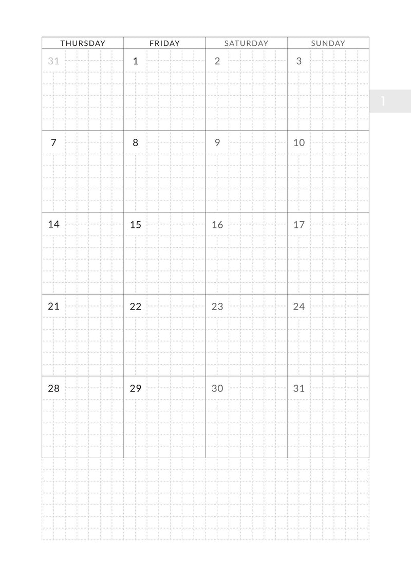 2027 Weekly Horizontal B6 | Magnet Planner page 9
