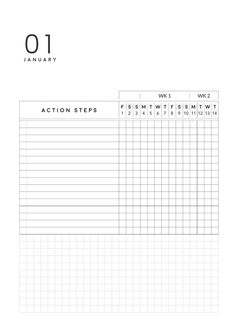 2027 Weekly Horizontal B6 | Magnet Planner page 10