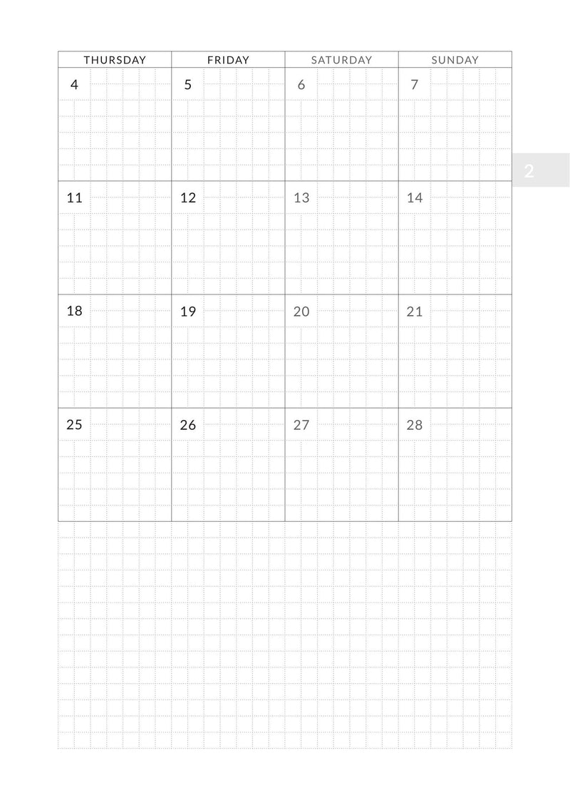 2027 Weekly Horizontal B6 | Magnet Planner page 25