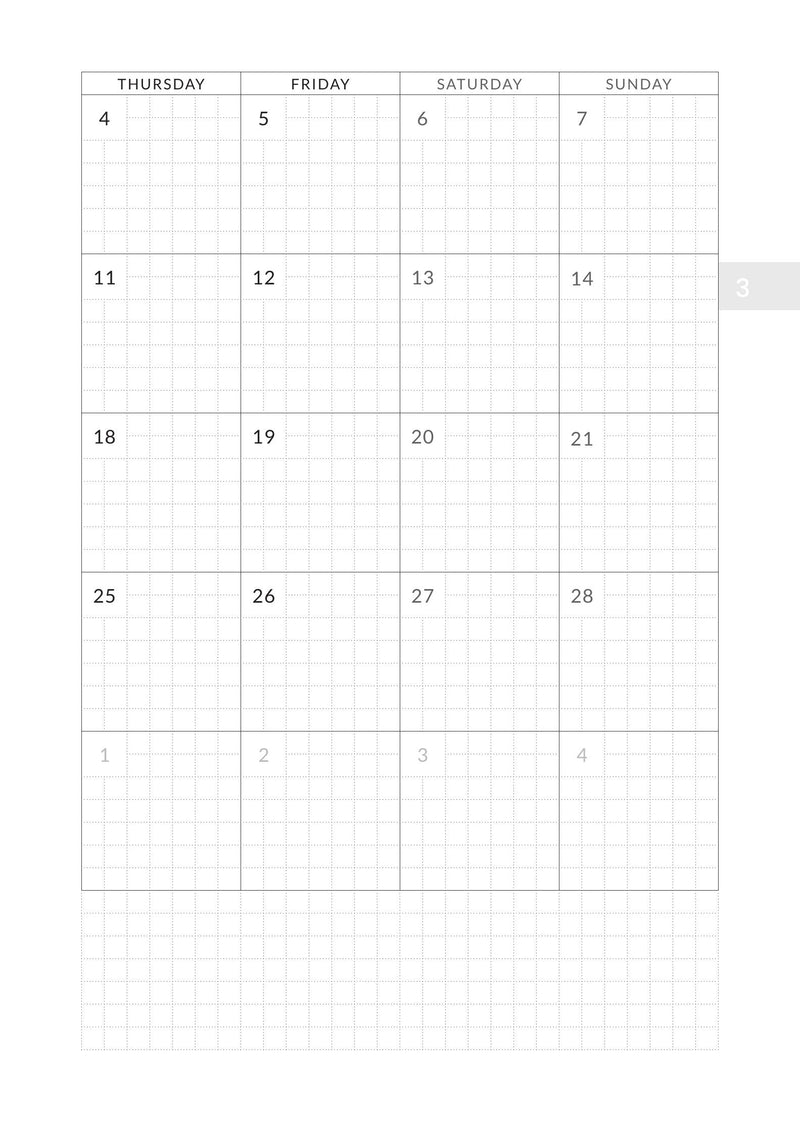 2027 Weekly Horizontal B6 | Magnet Planner page 39