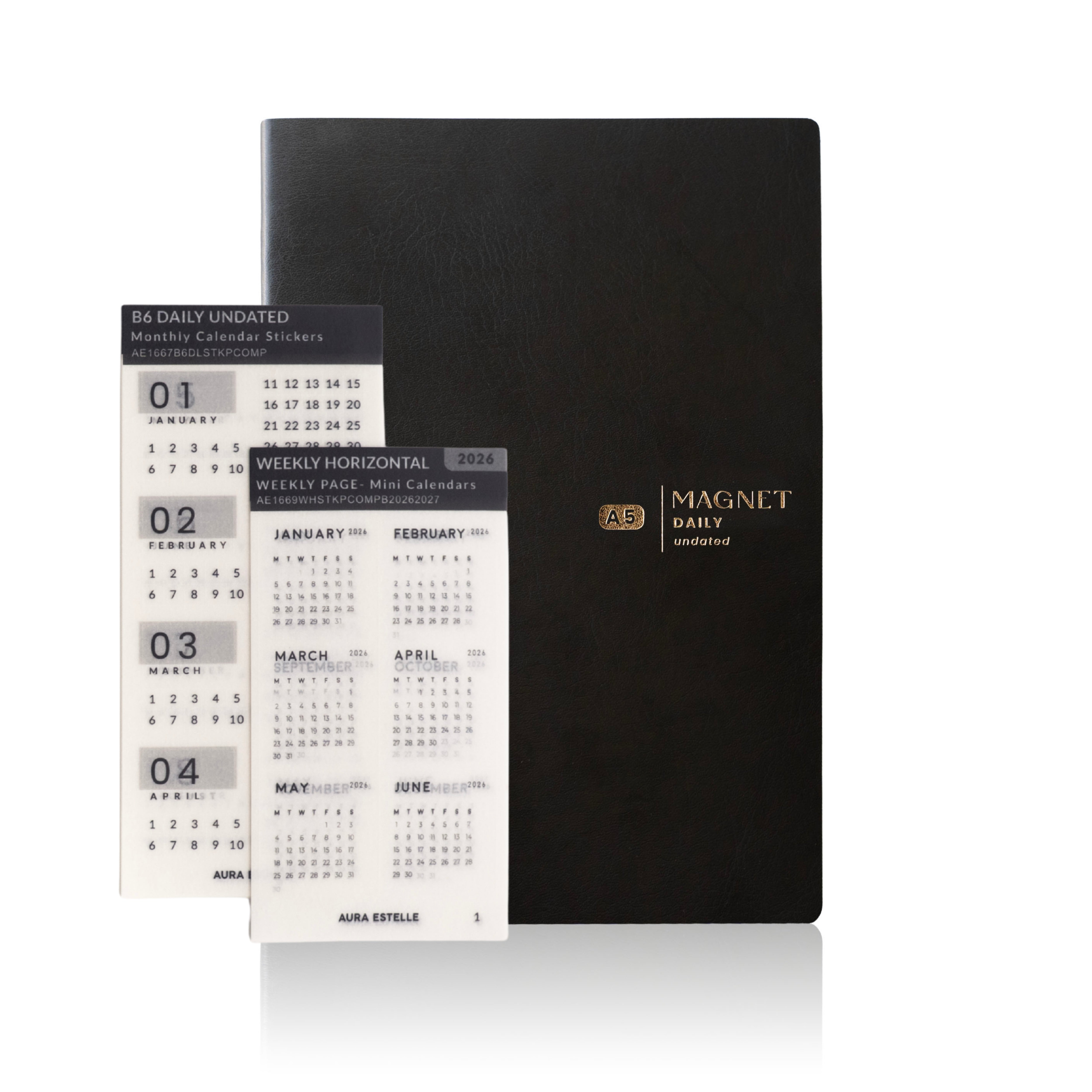 Undated Daily A5 | Magnet Planner alternate product view
