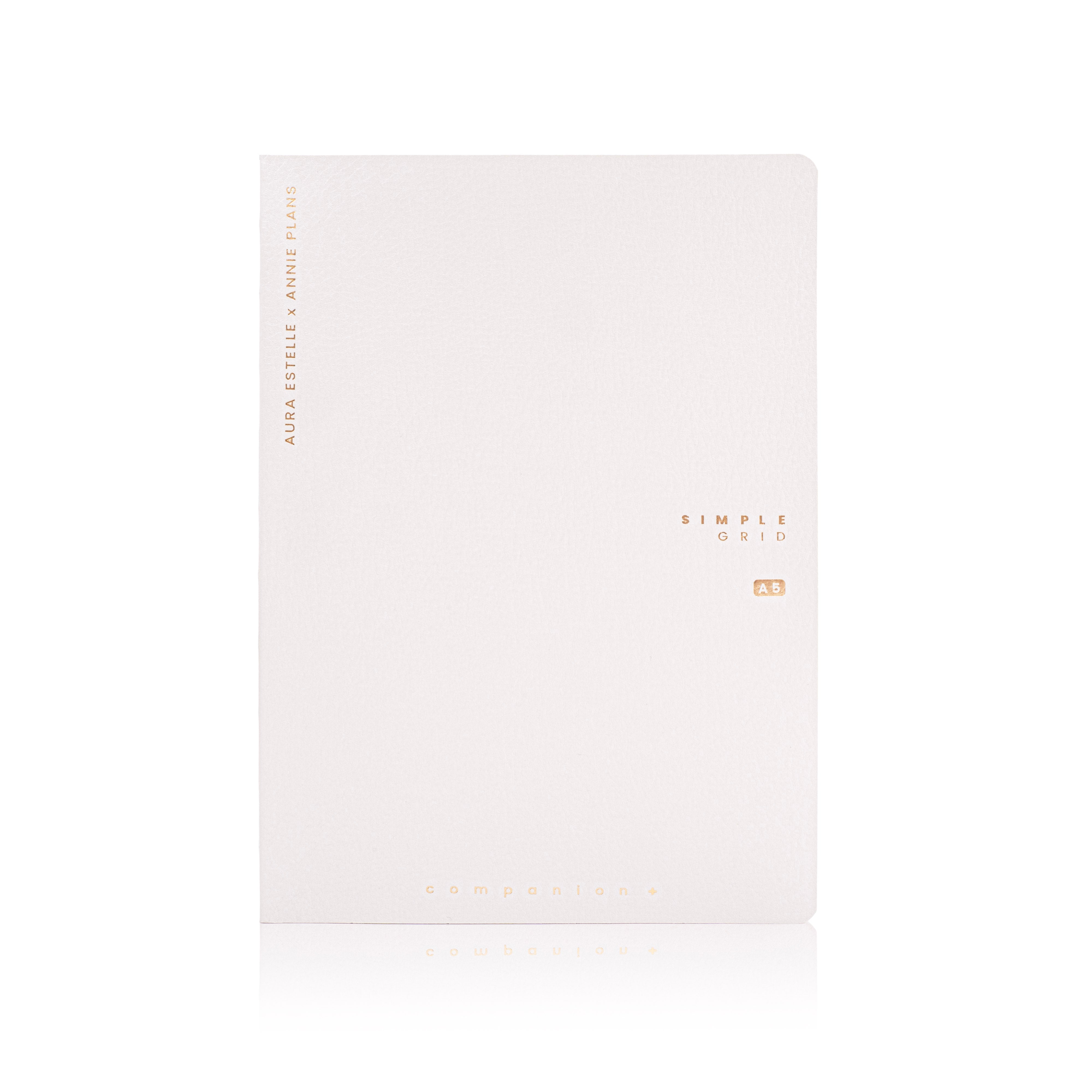 Simple Grid Companion Plus Notebook A5