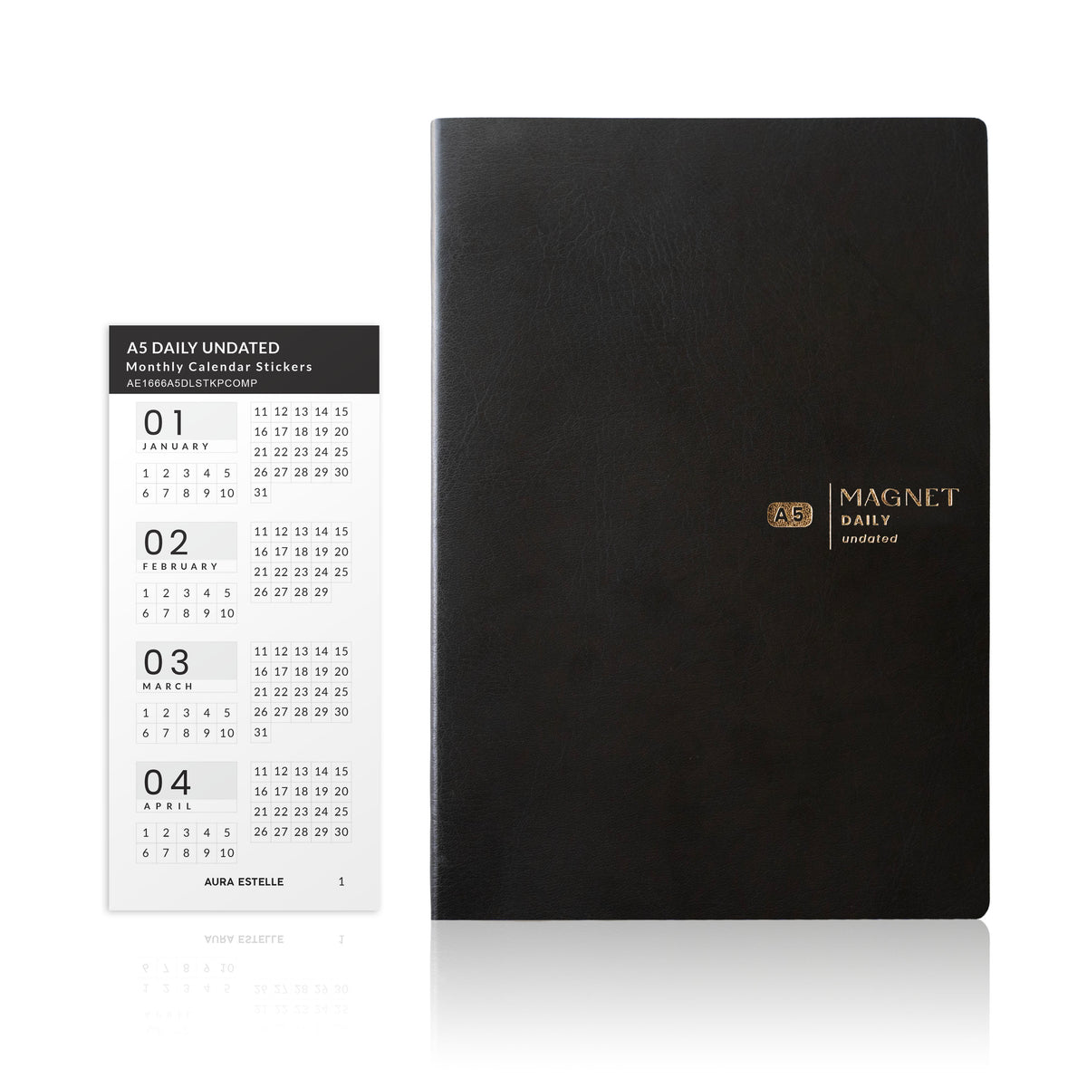 Undated Daily A5 | Magnet Planner