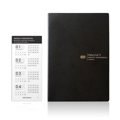 Undated Weekly Horizontal A5 | Magnet Planner