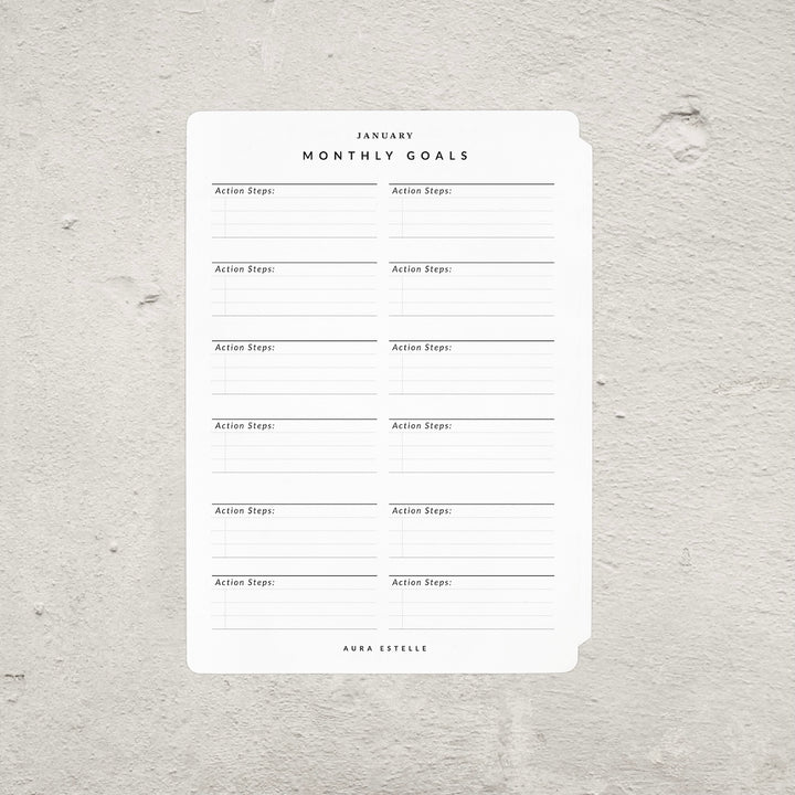 Goals Tip-In (A5 & B6) | Magnet Planner